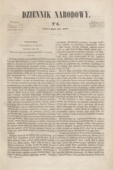 Dziennik Narodowy. R.1, [T.1], kwartał I, nr 6 (8 maja 1841)