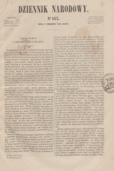 Dziennik Narodowy. R.3, [T.3], kwartał II, nr 123 (5 sierpnia 1843)