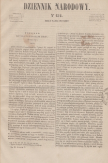 Dziennik Narodowy. R.3, [T.3], kwartał IV, nr 152 (2 marca 1844)