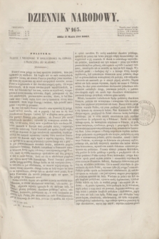 Dziennik Narodowy. R.4, [T.4], kwartał I, nr 163 (25 maja 1844)