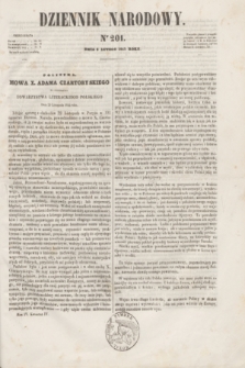Dziennik Narodowy. R.4, [T.4], kwartał IV, nr 201 (8 lutego 1845)