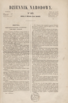 Dziennik Narodowy. R.5, [T.5], kwartał I, nr 213 (3 maja 1845)
