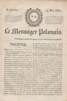 Le Messager Polonais. 1831, Nro. 8 (14 mai)