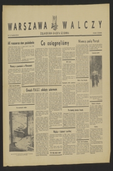 Warszawa Walczy : żołnierska gazeta ścienna. 1944, nr 42 (21 sierpnia)