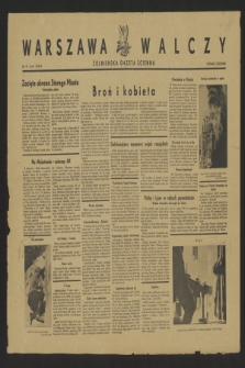Warszawa Walczy : żołnierska gazeta ścienna. 1944, nr 44 (23 sierpnia)