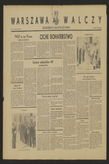 Warszawa Walczy : żołnierska gazeta ścienna. 1944, nr 45 (24 sierpnia)