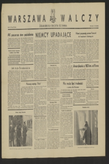 Warszawa Walczy : żołnierska gazeta ścienna. 1944, nr 46 (25 sierpnia)