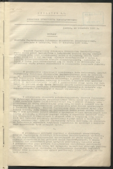 Biuletyn Polskiego Stronnictwa Demokratycznego. 1942, nr 2 (wrzesień)