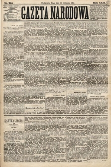 Gazeta Narodowa. 1883, nr 265
