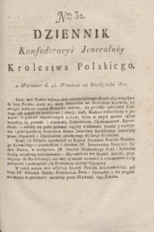 Dziennik Konfederacyi Jeneralney Królestwa Polskiego Roku 1812. Nro. 32 (23 września)