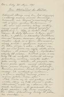 Recenzje sztuk wystawionych w teatrze krakowskim w latach 1890-1893, 1900-1903 : Odpisy sporządzone przez Antoninę Górską