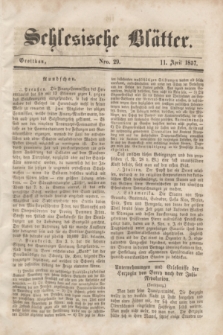 Schlesische Blätter. 1857, Nro. 29 (11 April)