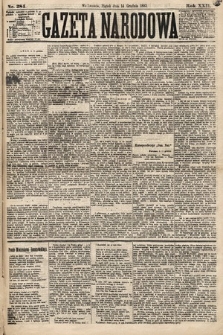 Gazeta Narodowa. 1883, nr 284