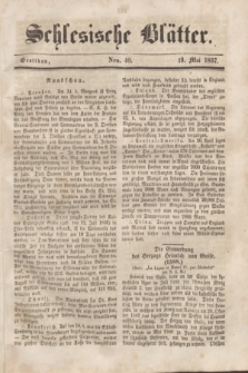 Schlesische Blätter. 1857, Nro. 40 (19 Mai)