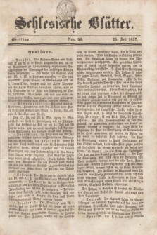 Schlesische Blätter. 1857, Nro. 59 (25 Juli)