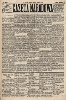 Gazeta Narodowa. 1883, nr 287