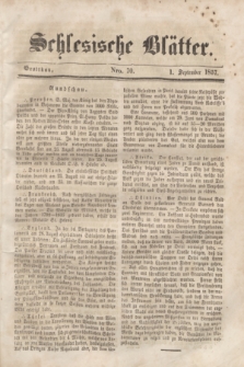 Schlesische Blätter. 1857, Nro. 70 (1 September)