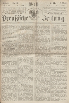 West-Preußische Zeitung. Jg.4, Nr. 11 (14 Januar 1867)