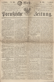 West-Preußische Zeitung. Jg.4, Nr. 23 (28 Januar 1867)