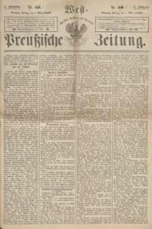 West-Preußische Zeitung. Jg.4, Nr. 51 (1 März 1867)