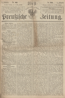 West-Preußische Zeitung. Jg.4, Nr. 66 (19 März 1867)