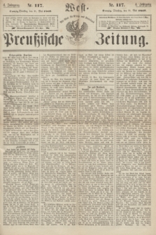 West-Preußische Zeitung. Jg.4, Nr. 117 (21 Mai 1867)