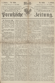 West-Preußische Zeitung. Jg.4, Nr. 122 (27 Mai 1867)