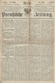 West-Preußische Zeitung. Jg.4, Nr. 123 (28 Mai 1867)