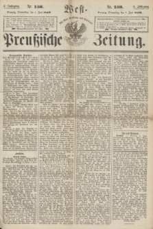 West-Preußische Zeitung. Jg.4, Nr. 130 (6 Juni 1867)