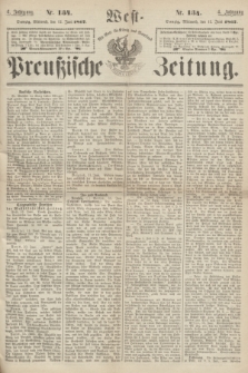 West-Preußische Zeitung. Jg.4, Nr. 134 (12 Juni 1867)