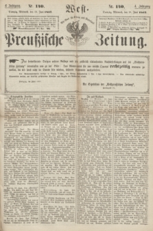 West-Preußische Zeitung. Jg.4, Nr. 140 (19 Juni 1867)