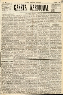 Gazeta Narodowa. 1875, nr 17