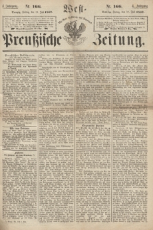 West-Preußische Zeitung. Jg.4, Nr. 166 (19 Juli 1867)