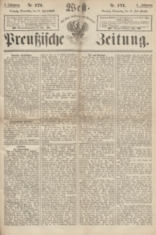 West-Preußische Zeitung. Jg.4, Nr. 171 (25 Juli 1867)