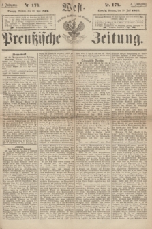 West-Preußische Zeitung. Jg.4, Nr. 174 (29 Juli 1867)