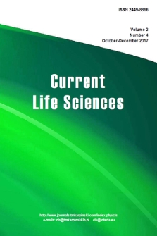 Current Life Sciences. Vol. 3, 2017, no. 4