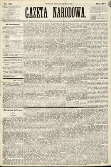 Gazeta Narodowa. 1875, nr 65