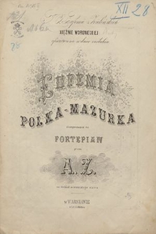 Eufemia : polka-mazurka : skomponowana na fortepian