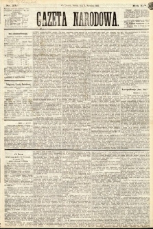 Gazeta Narodowa. 1875, nr 75