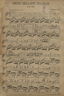 Grosse brillante Polonaise in Es-dur Op. 22