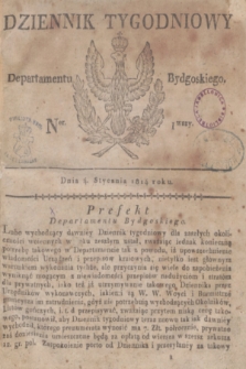 Dziennik Tygodniowy Departamentu Bydgoskiego. 1814, Ner. 1 (4 stycznia)