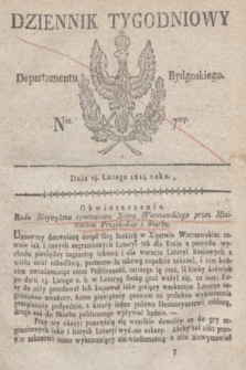Dziennik Tygodniowy Departamentu Bydgoskiego. 1814, Ner. 7 (15 lutego)