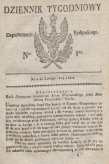 Dziennik Tygodniowy Departamentu Bydgoskiego. 1814, Ner. 8 (22 lutego)