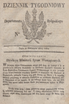 Dziennik Tygodniowy Departamentu Bydgoskiego. 1814, Ner. 15 (12 kwietnia) + dod.
