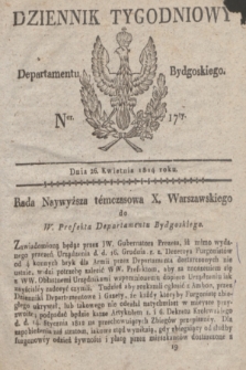 Dziennik Tygodniowy Departamentu Bydgoskiego. 1814, Ner. 17 (26 kwietnia) + dod.