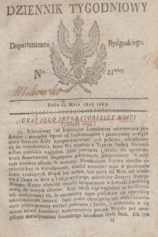 Dziennik Tygodniowy Departamentu Bydgoskiego. 1814, Ner. 21 (24 maja)