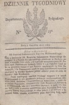 Dziennik Tygodniowy Departamentu Bydgoskiego. 1814, Ner. 23 (7 czerwca)