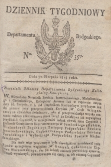 Dziennik Tygodniowy Departamentu Bydgoskiego. 1814, Ner. 35 (30 sierpnia)