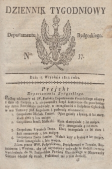Dziennik Tygodniowy Departamentu Bydgoskiego. 1814, Ner. 37 (13 września)