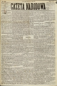 Gazeta Narodowa. 1875, nr 118